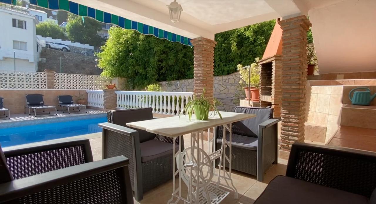 Espectacular Casa En La Playa Con Piscina Privada Villa Almuñécar Exteriör bild