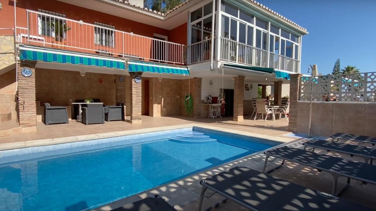 Espectacular Casa En La Playa Con Piscina Privada Villa Almuñécar Exteriör bild