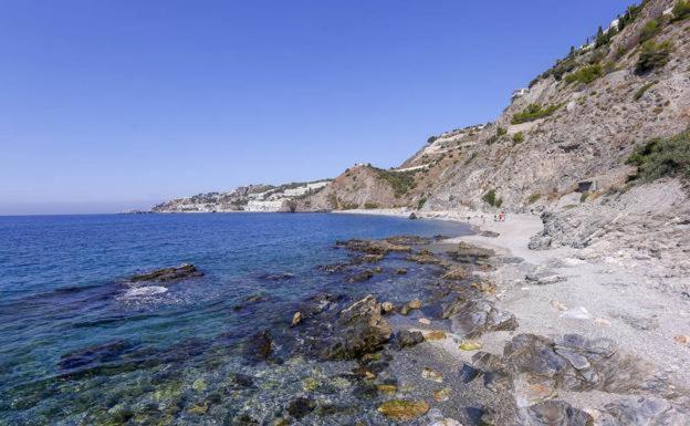 Espectacular Casa En La Playa Con Piscina Privada Villa Almuñécar Exteriör bild